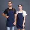 2025 Europe cross neck halter apron vegetable store milk tea apron friut shop apron Color color 3