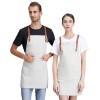 2022 Europe cross neck halter apron vegetable store milk tea apron friut shop apron