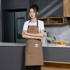 2025 Europe cross neck halter apron vegetable store  friut shop household apron Color color 2