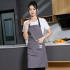 2025 Europe cross neck halter apron vegetable store  friut shop household apron Color color 3