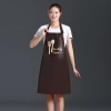 2022 Europe America fashion printing fruit store apron household halter apron cafe waiter Nail Art apron