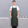 2025 Asian  fruit store apron  halter apron cafe pub waiter  apron canvas fabric