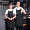 2025 high quality restaurant staff work apron chef halter apron