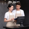 2025 high quality restaurant staff work apron chef halter apron