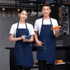 2025 high quality restaurant staff work apron chef halter apron