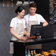 2025 Asian  fruit store work apron chef halter apron cafe pub waiter  apron