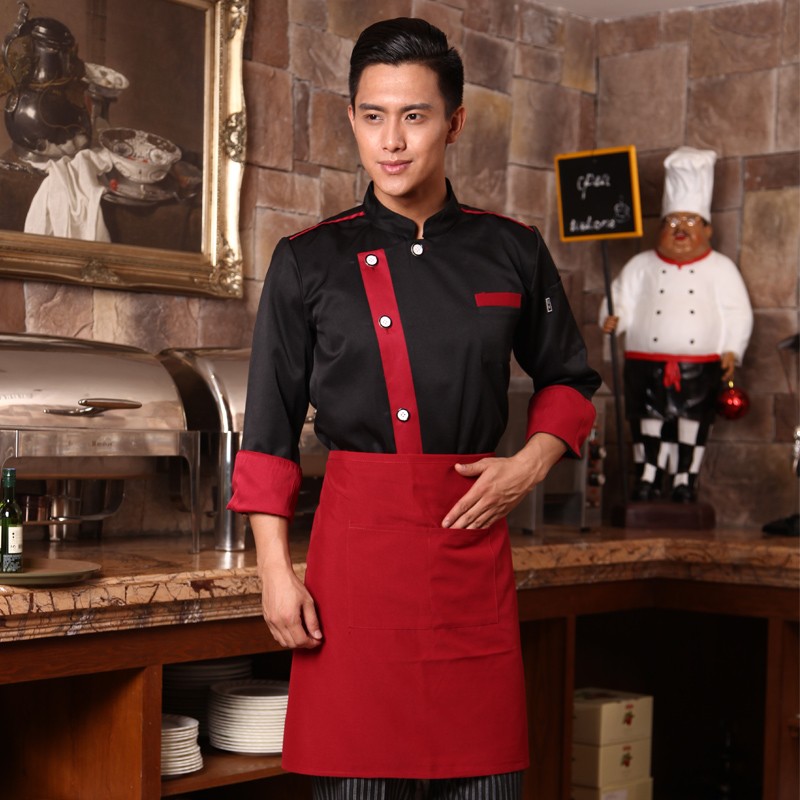 Europe design noble hotel restaurant chef uniform