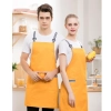 2022 simple  breathable fabric restaurant work apron chef halter apron Color color 5