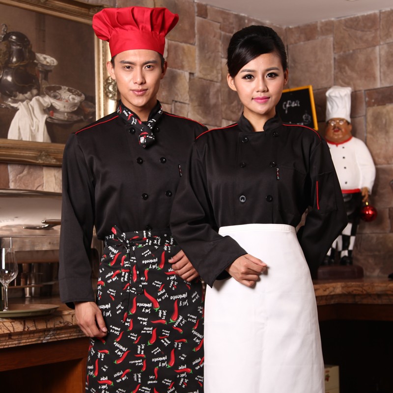 Russian classic restaurant chef uniform fashion design