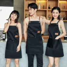 2025 hot sale  apron chef halter apron working apron fruit store apron