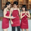 2022 China apron factory chef halter apron working apron fruit store apron Color color 2