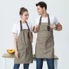 2022 fashion hot sale  halter apron  fruit store apron long apron household apron