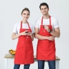 2022 fashion canvas halter apron  fruit store buy  apron for waiter caffee shop household apron Color color 6