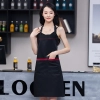 2025 Japan style  halter apron  buy  apron for   chef apron caffee shop waiter apron Color color 1