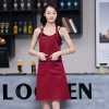 2025 Japan style  halter apron  buy  apron for   chef apron caffee shop waiter apron Color color 2