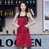 2025 Japan style  halter apron  buy  apron for   chef apron caffee shop waiter apron Color color 3