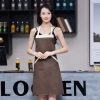 2025 Japan style  halter apron  buy  apron for   chef apron caffee shop waiter apron Color color 4
