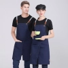 2025 Europe design halter apron  wholesale aprons for   chef apron caffee shop  waiter apron 2217