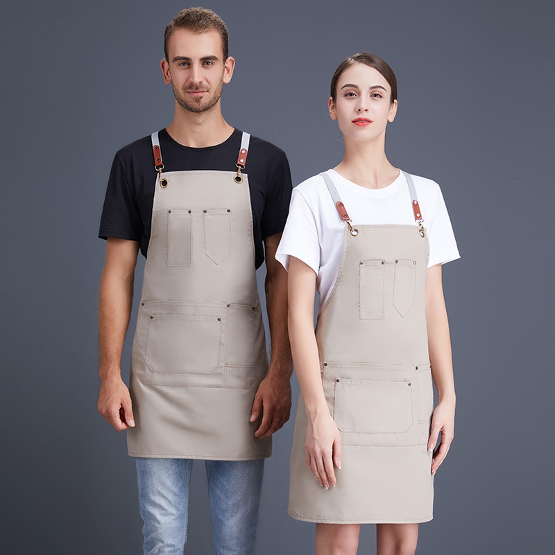 2022 Europe design halter apron housekeeping aprons for chef apron