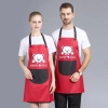 2022 Europe style halter  housekeeping aprons  chef apron denim waiter apron