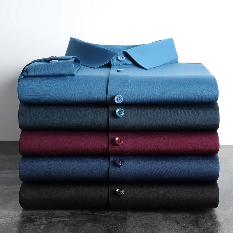 2025  high quality Europe American  office business  men   shirt  uniform women shirt wholesale