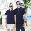 2025  fashion short sleeve bar waiter waitress tshirt working uniform Color color 2