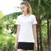 2025  fashion short sleeve bar waiter waitress tshirt working uniform Color color 5