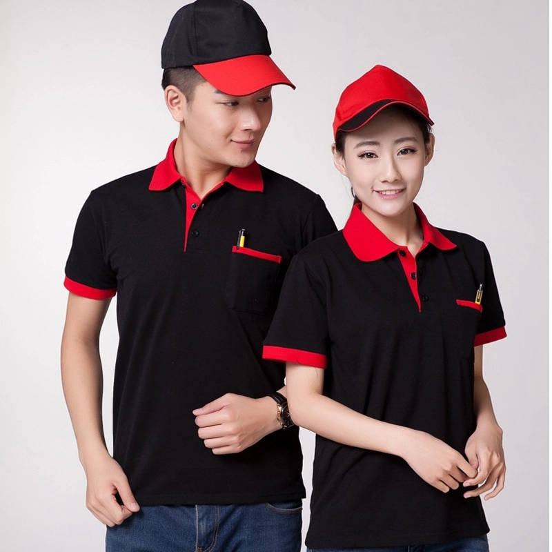 2025 solid color cheap short sleeve tshirt working uniform wholesale price