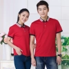 2025 tourn down collar cheap short sleeve  tshirt working uniform wholesale price Color color 2