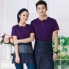 2025 tourn down collar cheap short sleeve  tshirt working uniform wholesale price
