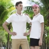 2025 show sleeve  tshirt workwear uniform wholesale price waiter t-shirt custom logo supported