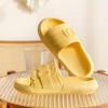 high quality candy color beach slipper  women men cheap slipper wholesale household sipper Color color 2