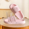 high quality candy color beach slipper  women men cheap slipper wholesale household sipper Color color 5