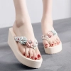 2025 high quality floral beach slipper  women  slipper wholesale household sipper Color color 3