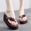 2025 high quality floral beach slipper  women  slipper wholesale household sipper