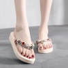 2025 fashion sweety lady Rhinestones slipper summer  women  slipper sandals