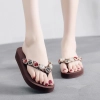 2025 fashion sweety lady Rhinestones slipper summer  women  slipper sandals Color color 4