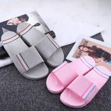 2022 high quality PVC household shower beach slipper  women men cheap slipper wholesale sipper