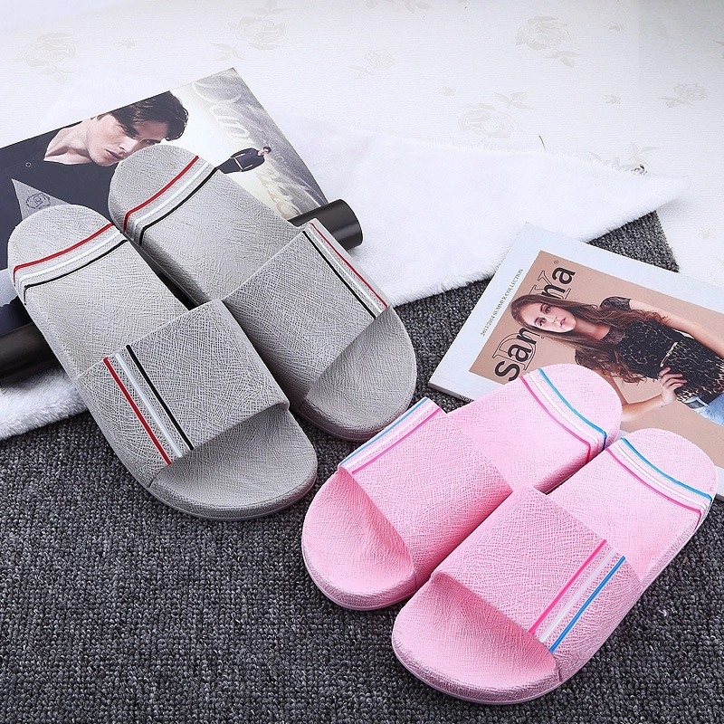 2025 high quality PVC household shower beach slipper women men cheap slipper wholesale sipper