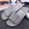2025 high quality PVC household shower beach slipper  women men cheap slipper wholesale sipper Color color 2