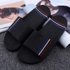 2025 high quality PVC household shower beach slipper  women men cheap slipper wholesale sipper Color color 3