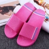 2025 high quality PVC household shower beach slipper  women men cheap slipper wholesale sipper Color color 7
