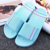 2025 high quality PVC household shower beach slipper  women men cheap slipper wholesale sipper Color color 8