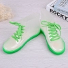 2022 Transparent Sweaty  fashion colorful crystal transparent PVC  women rain boot