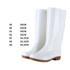 2025 high quality food industry  rain boot kitchen chef shoes boot