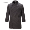 fashion double-breasted chef coat chef jacket uniform with airhole