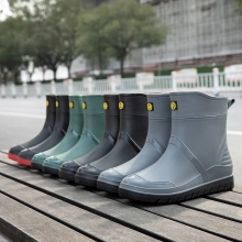 2022  winter low hem rain boot for men fishing rain boot