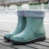 2022  winter low hem rain boot for men fishing rain boot Color color 2