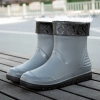 2025  winter low hem rain boot for men fishing rain boot Color color 8