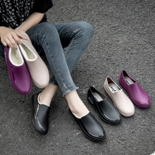 2025  new design water proof low hem women rain boot flat rain boot